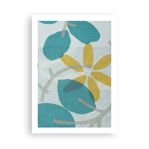 Poster - Among Azure Leaves - 50x70 cm