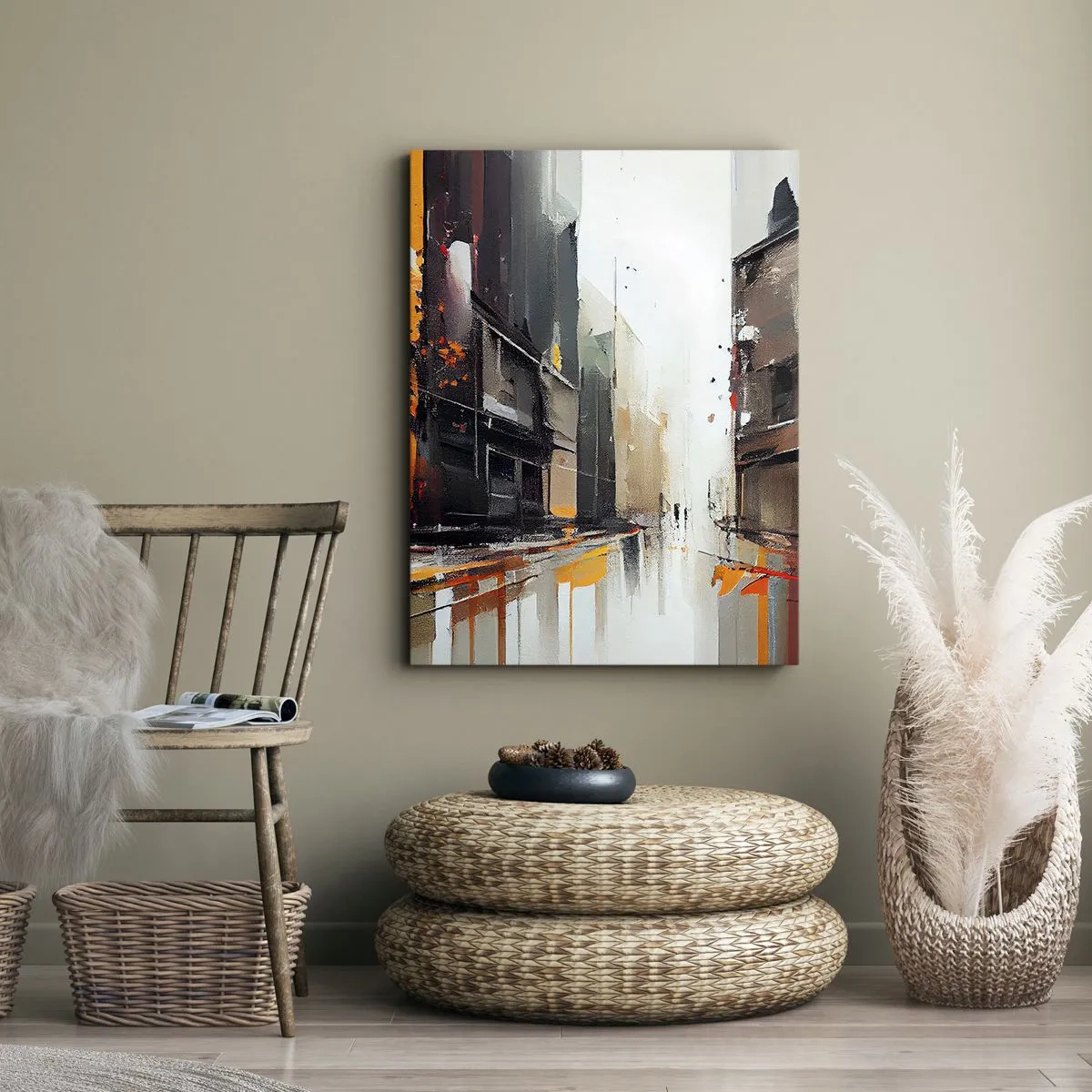 Canvas picture - Rainy Day - 70x100 cm