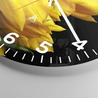 Clock face with numbers