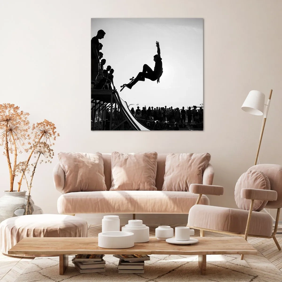 Canvas picture - Heroes and Spectators - 70x70 cm