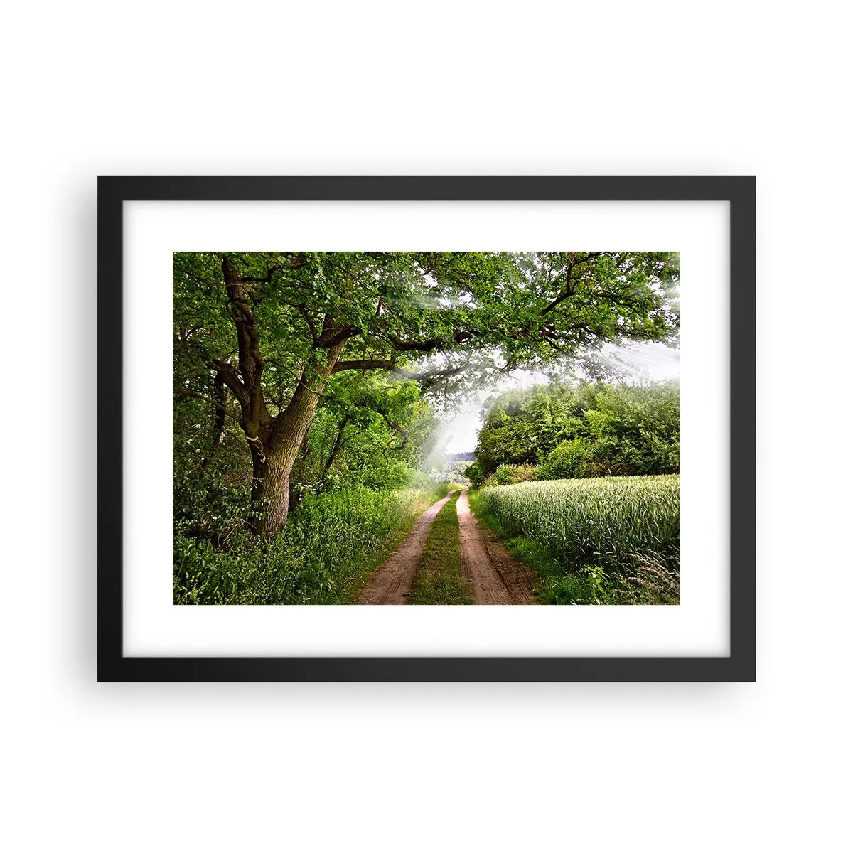 Poster in black frame - Et in Arcadia Ego - 40x30 cm