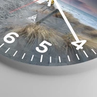 Clock face with numbers