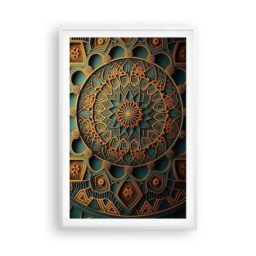 Poster in white frmae - In Arabic Style - 61x91 cm