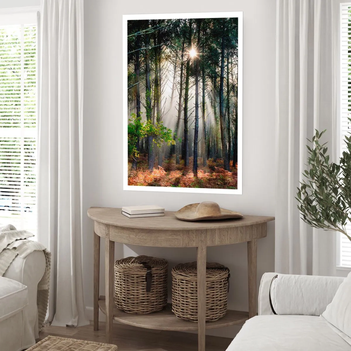 Poster - Woodland Area - 70x100 cm