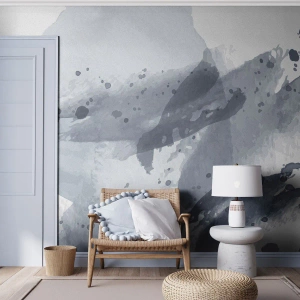 Custom Wallpaper Premium Canvas - Study in Nature of Water - Abstraction, Piece, Modern Pattern