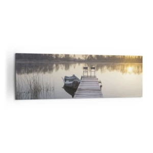 Canvas picture - I Will Be Back Soon - 160x50 cm