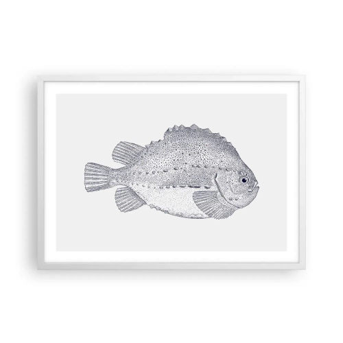 Poster in white frmae - For Natural Scientist's Album - 70x50 cm