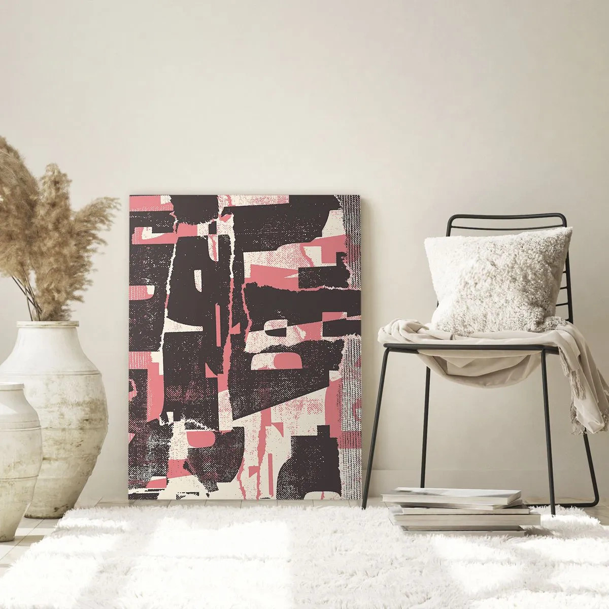 Glass picture - All that Chaos - 70x100 cm