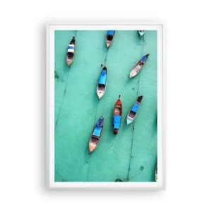 Poster in white frmae - In Joyful Expectation - 70x100 cm