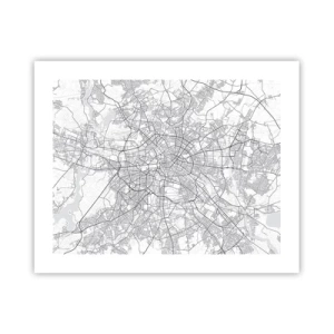 Poster - Flower of Berlin - 50x40 cm