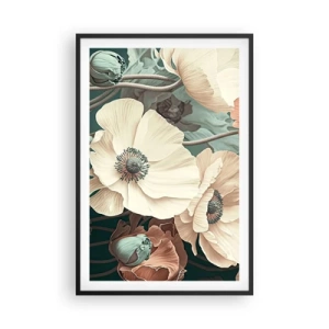 Poster in black frame - Whisper of the Poppies - 61x91 cm