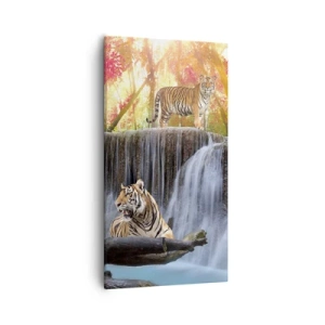 Canvas picture - Surrealistic Landscape  - 55x100 cm