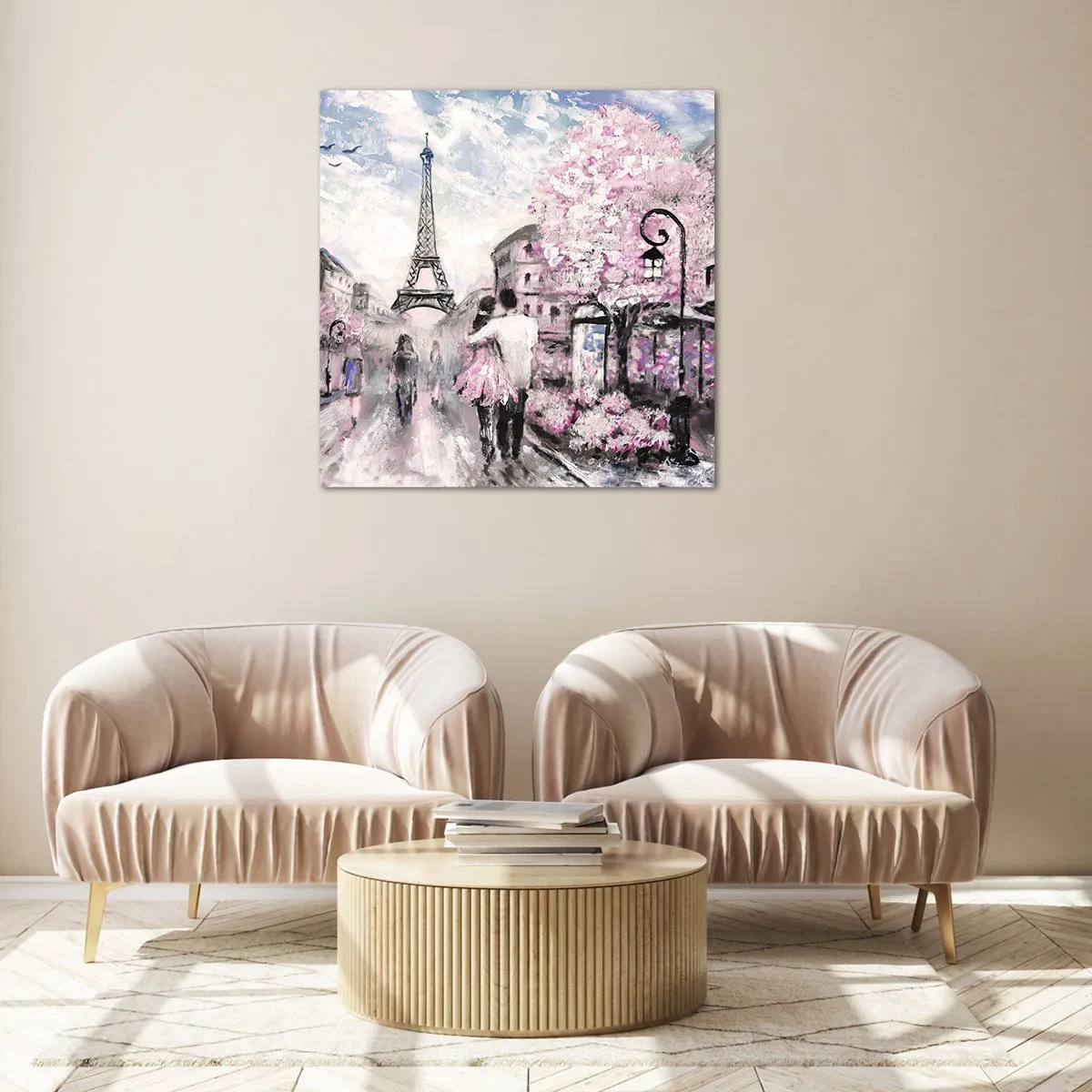 Glass picture - If You Were To Fall In Love - 60x60 cm
