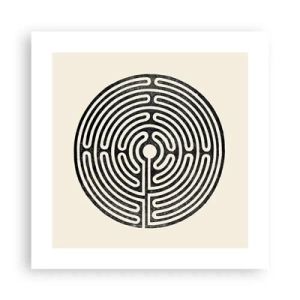 Poster - Mysterious Order - 40x40 cm