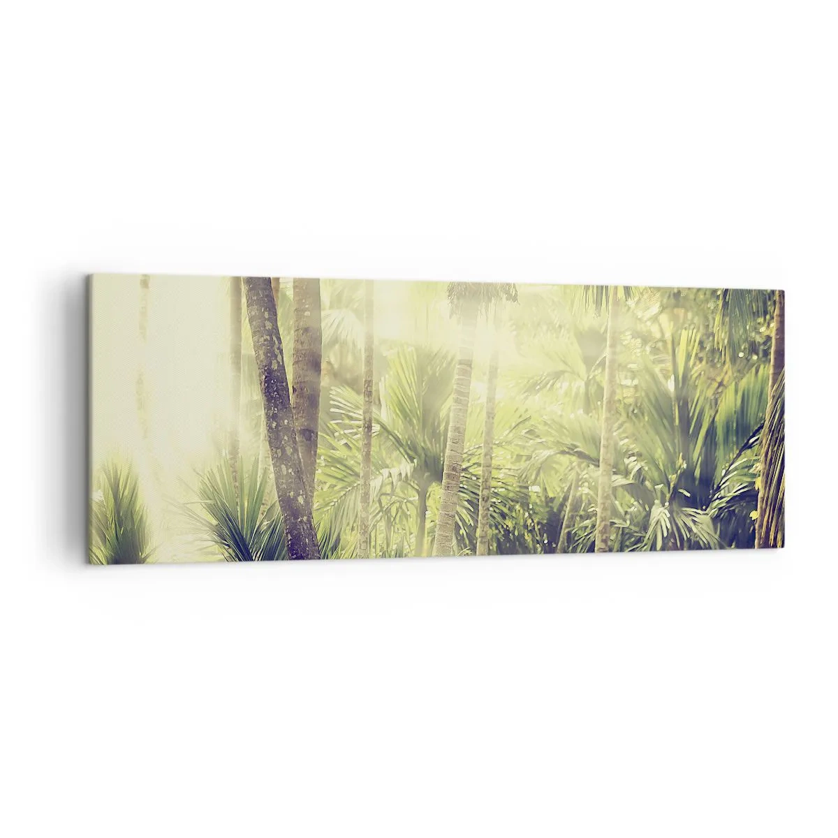 Canvas picture - In Green Heat - 140x50 cm