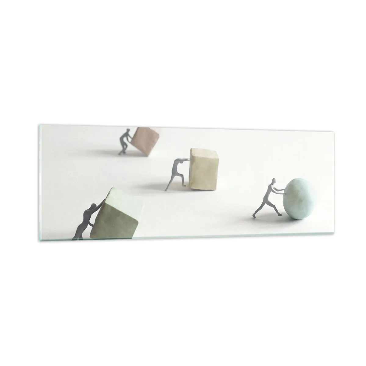 Glass picture - That's Life - 90x30 cm