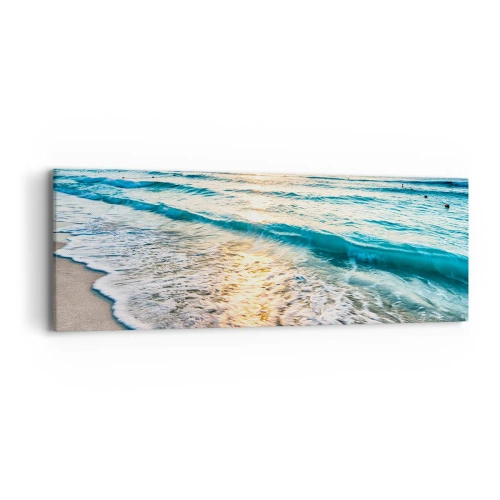 Canvas picture - Sunset View - 90x30 cm