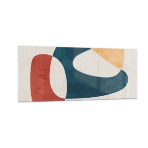 Glass picture - Influences and Metamorphoses - 100x40 cm