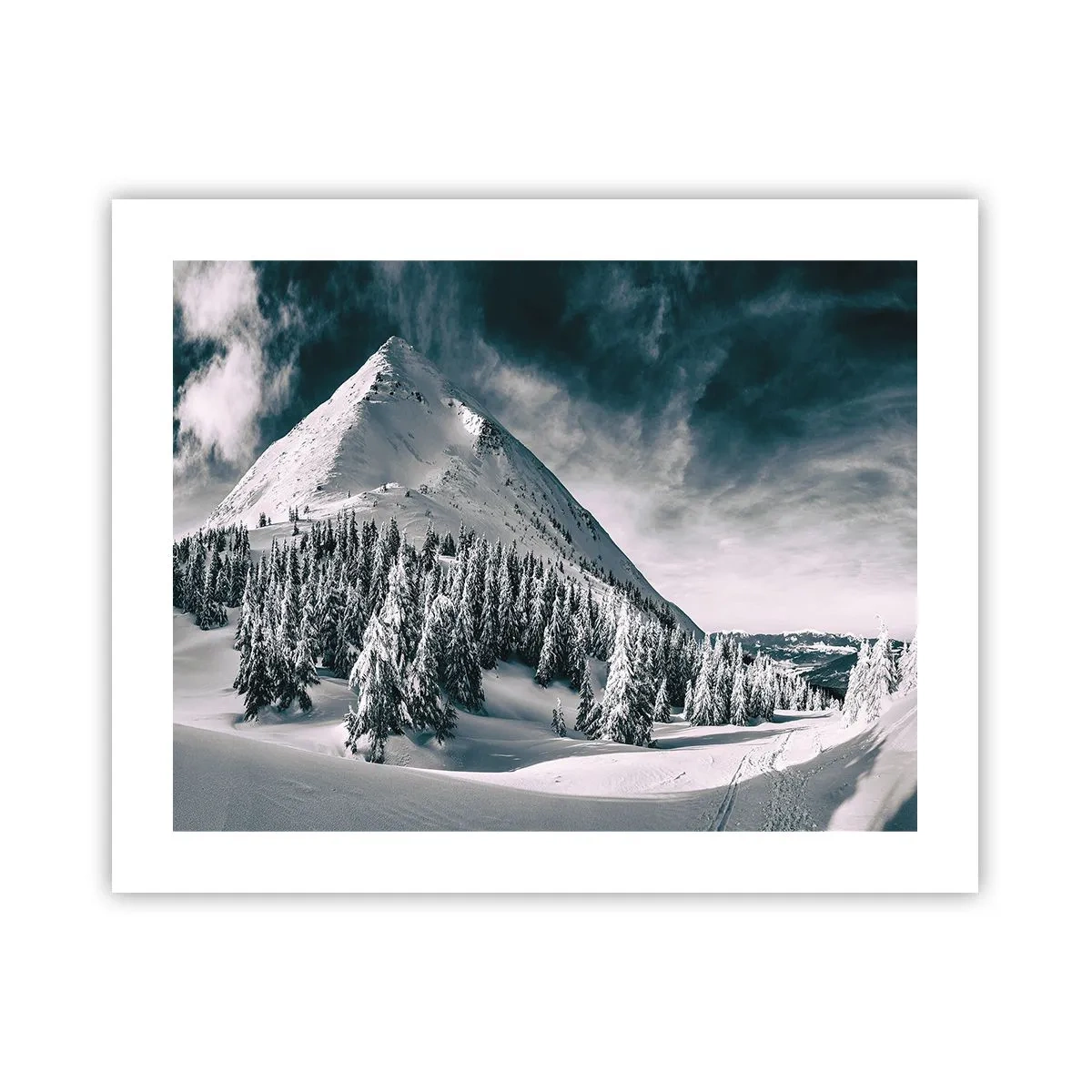 Poster - Land of Snow and Ice - 50x40 cm