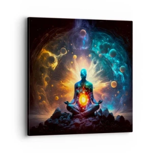 Canvas picture - Cosmic Calm - 40x40 cm