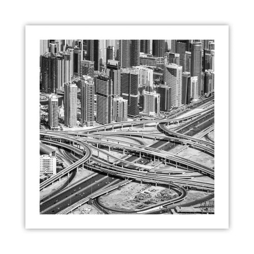 Poster - Dubai - Impossible City - 50x50 cm