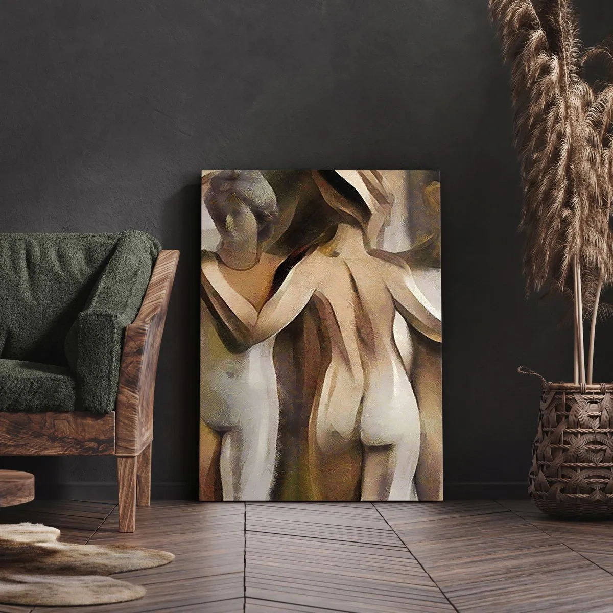 Canvas picture - Three Graces 2.0 - 50x70 cm
