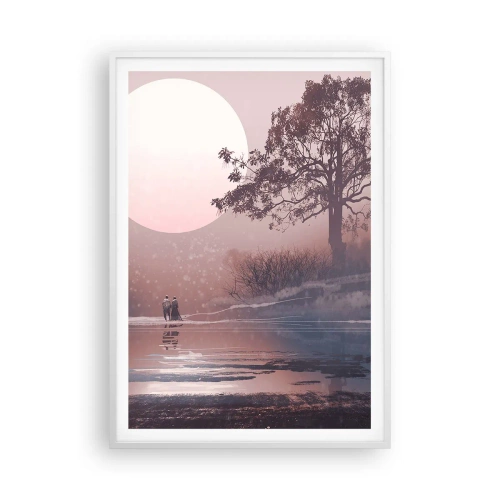 Poster in white frmae - Night Quirks - 70x100 cm