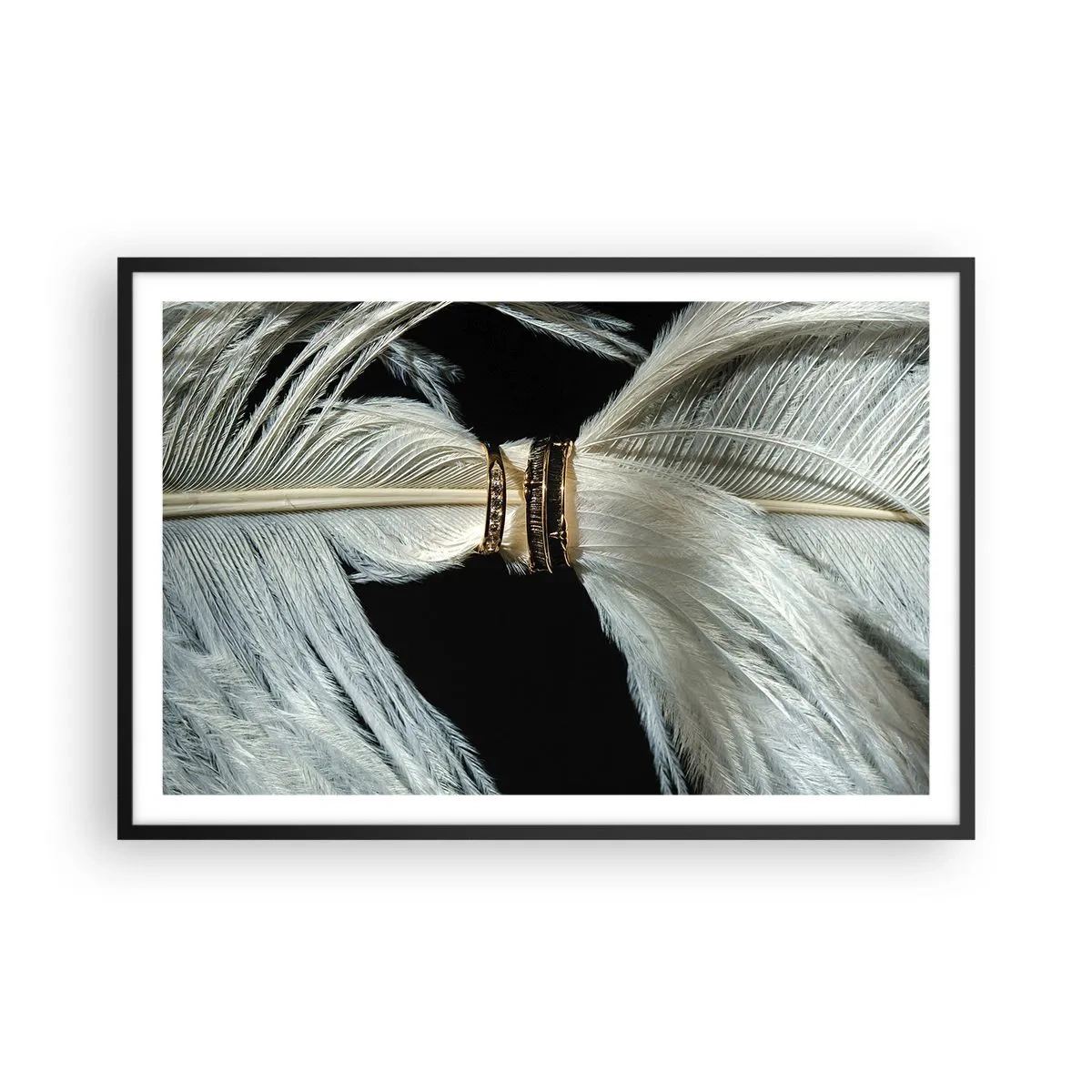 Poster in black frame - …and I won't Leave You… - 91x61 cm