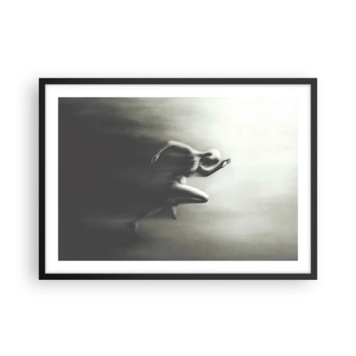Poster in black frame - Unstoppable - 70x50 cm