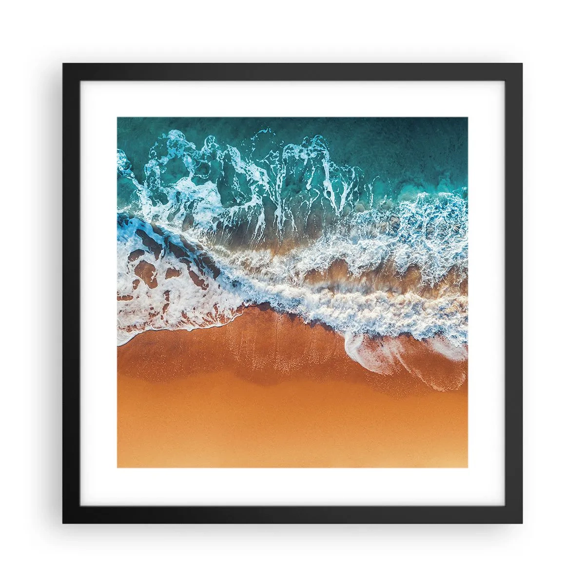Poster in black frame - Always in a Couple - 40x40 cm