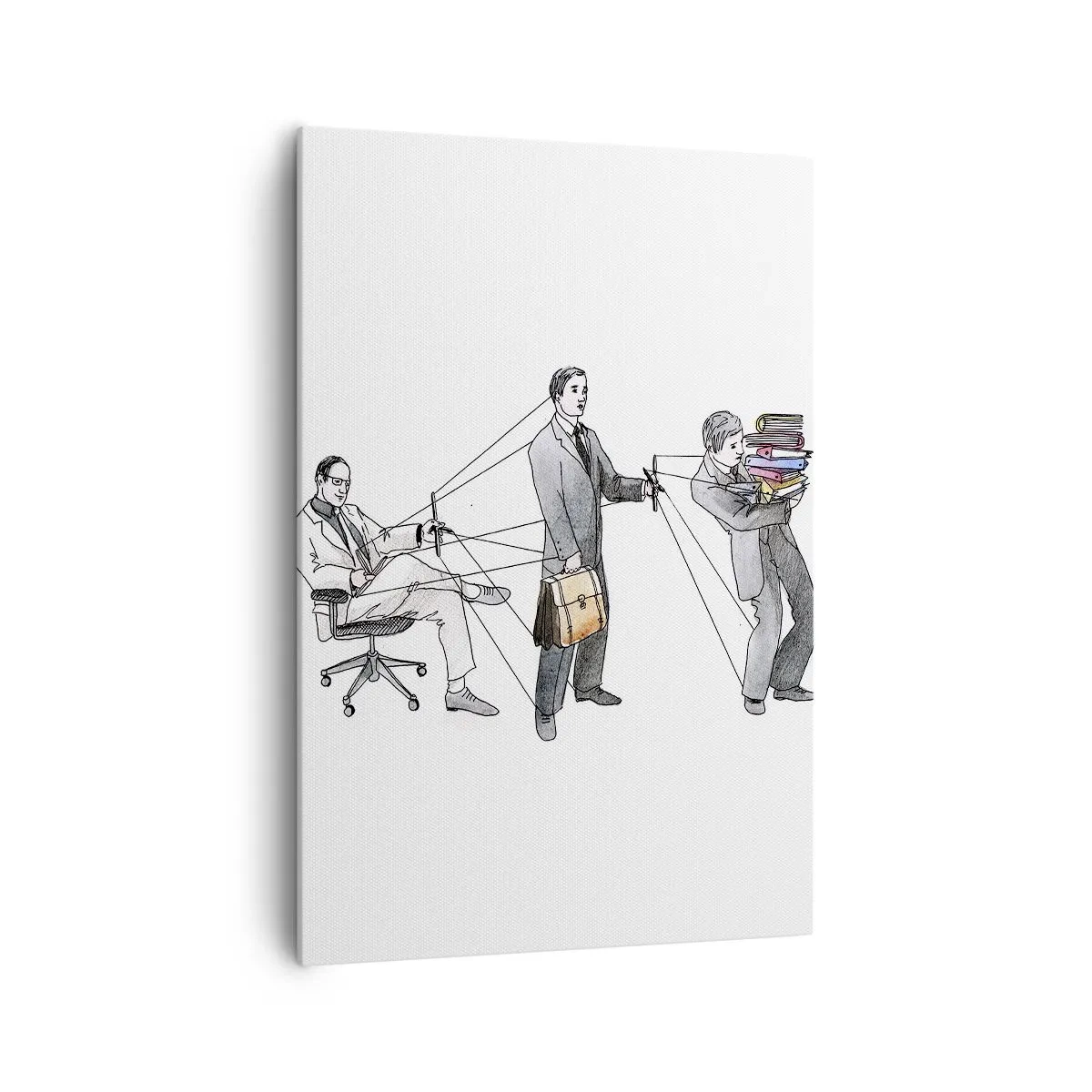 Canvas picture - Everyone Is Someone Else's Puppet - 70x100 cm