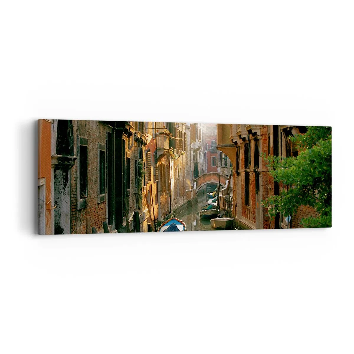 Canvas picture - In a Venetian Alley - 90x30 cm