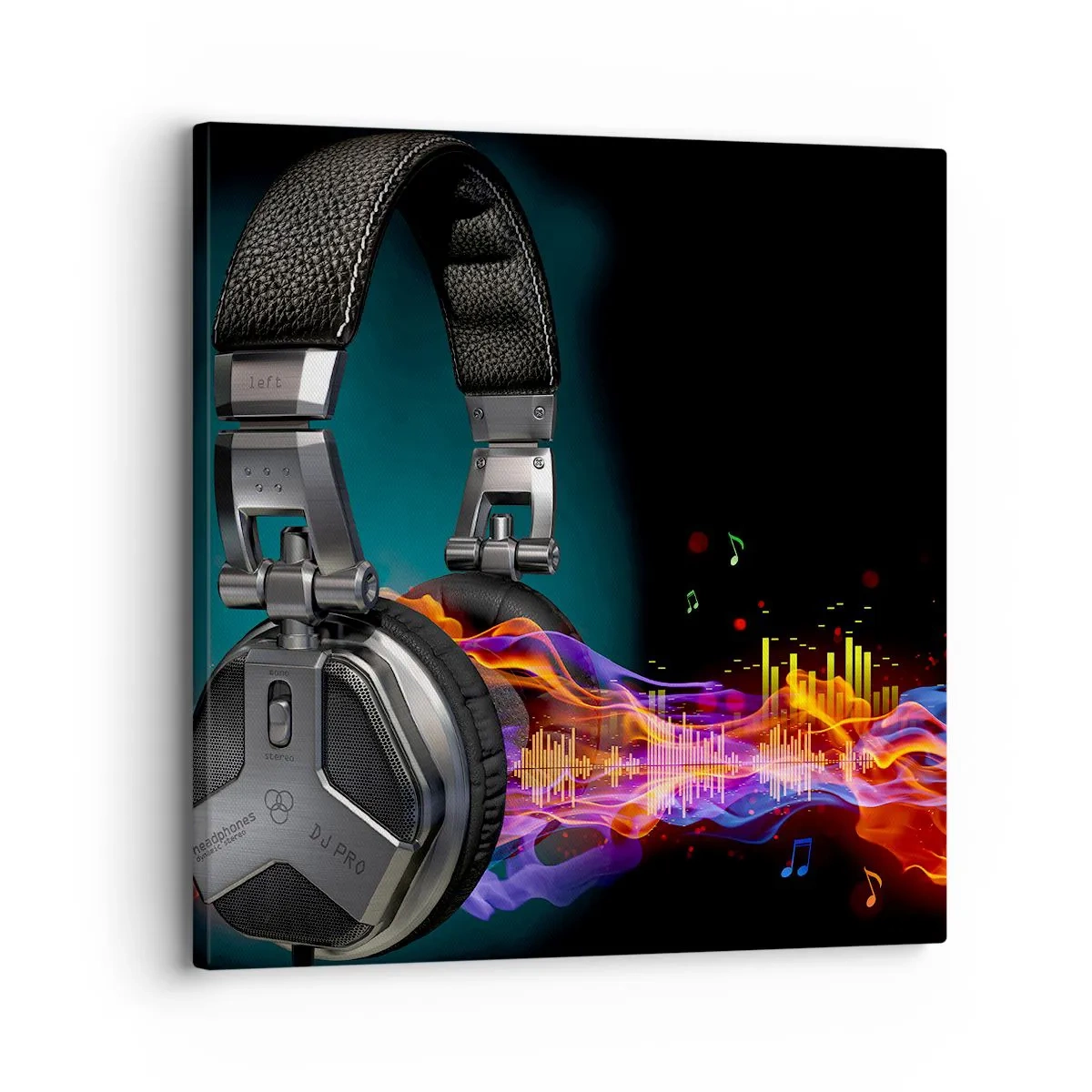Canvas picture - In the Fire of Music - 30x30 cm