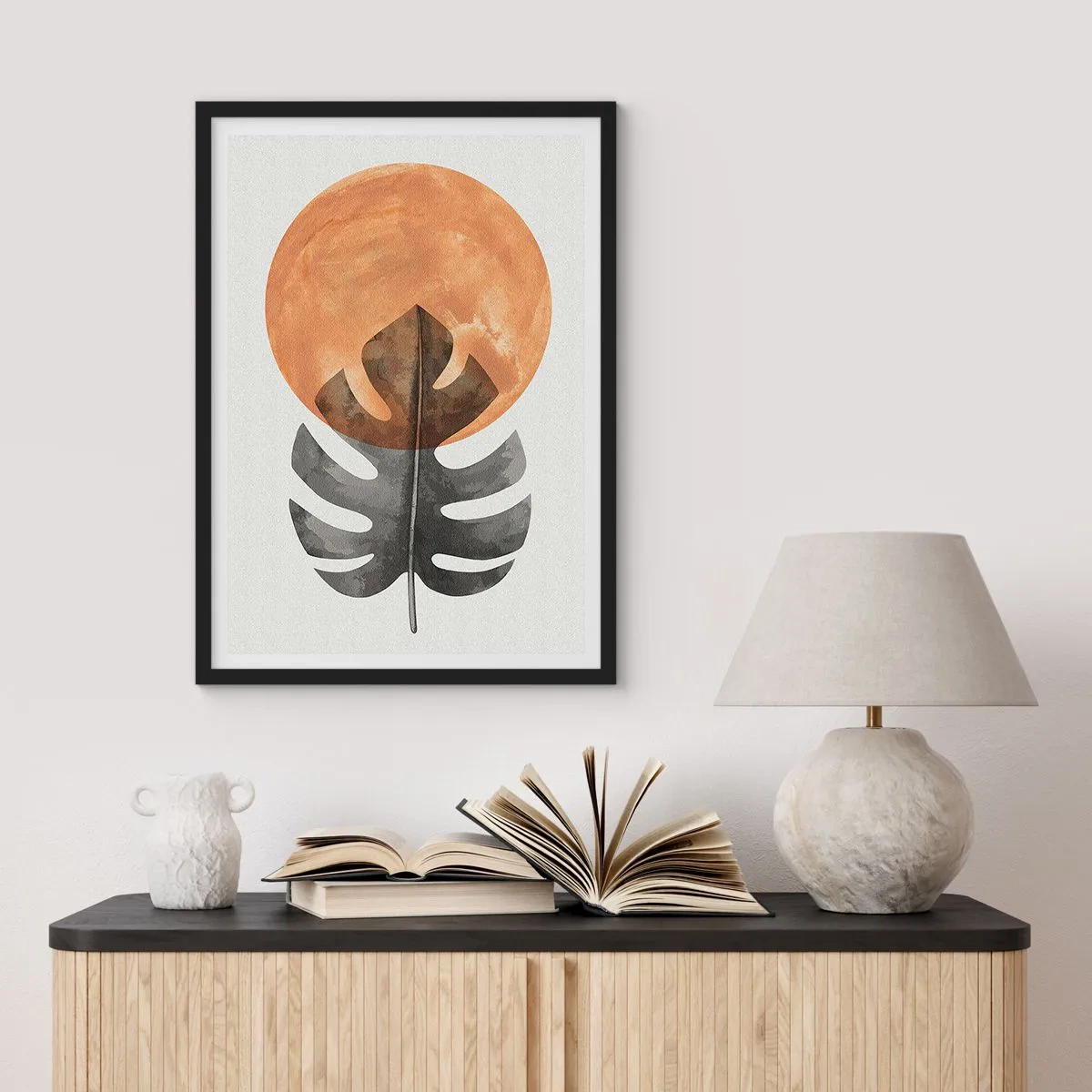 Poster in black frame - Always the Sun - 61x91 cm