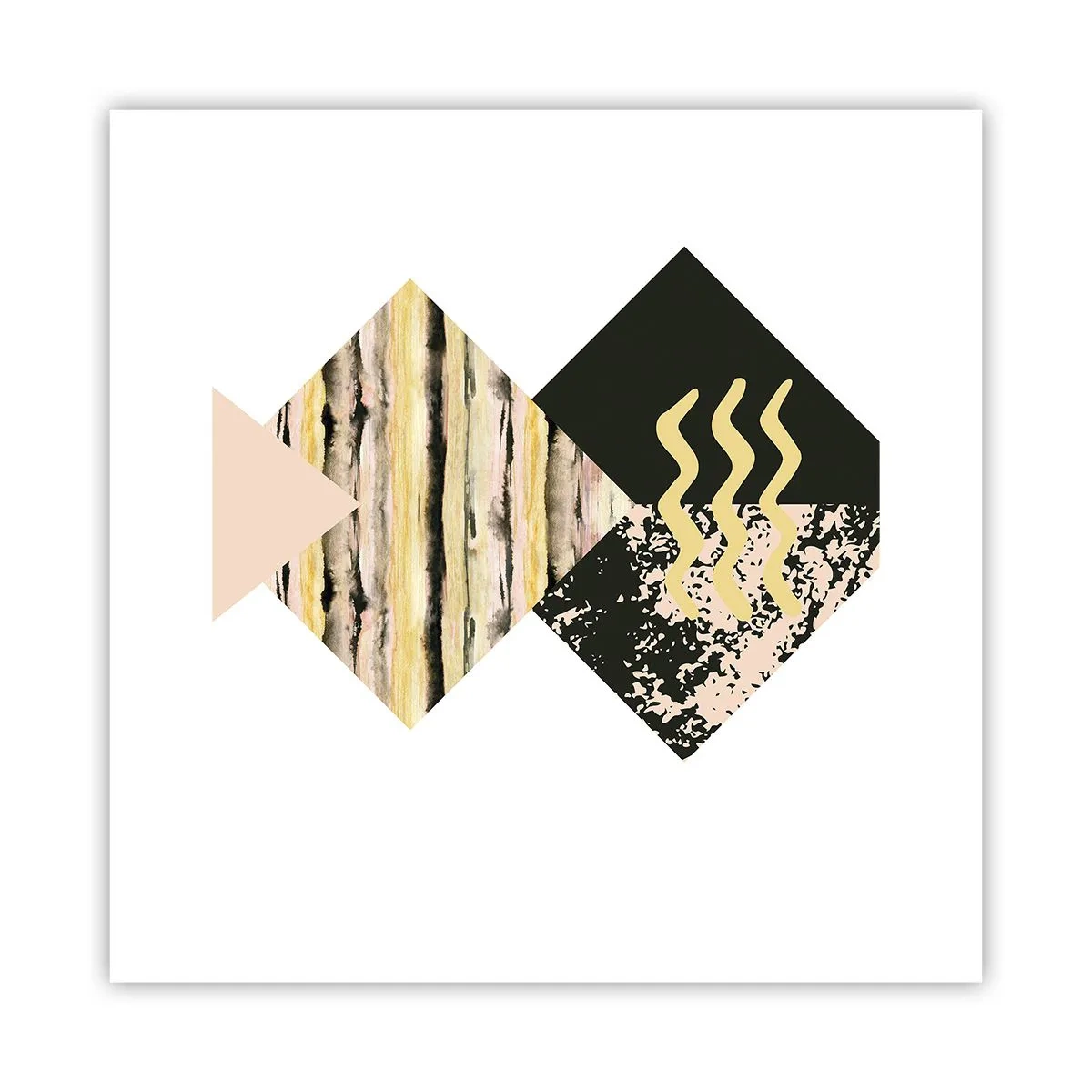 Poster - Not So Straightforward - 30x30 cm