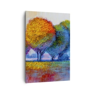 Canvas picture - Cluster of Dashing Colours - 70x100 cm