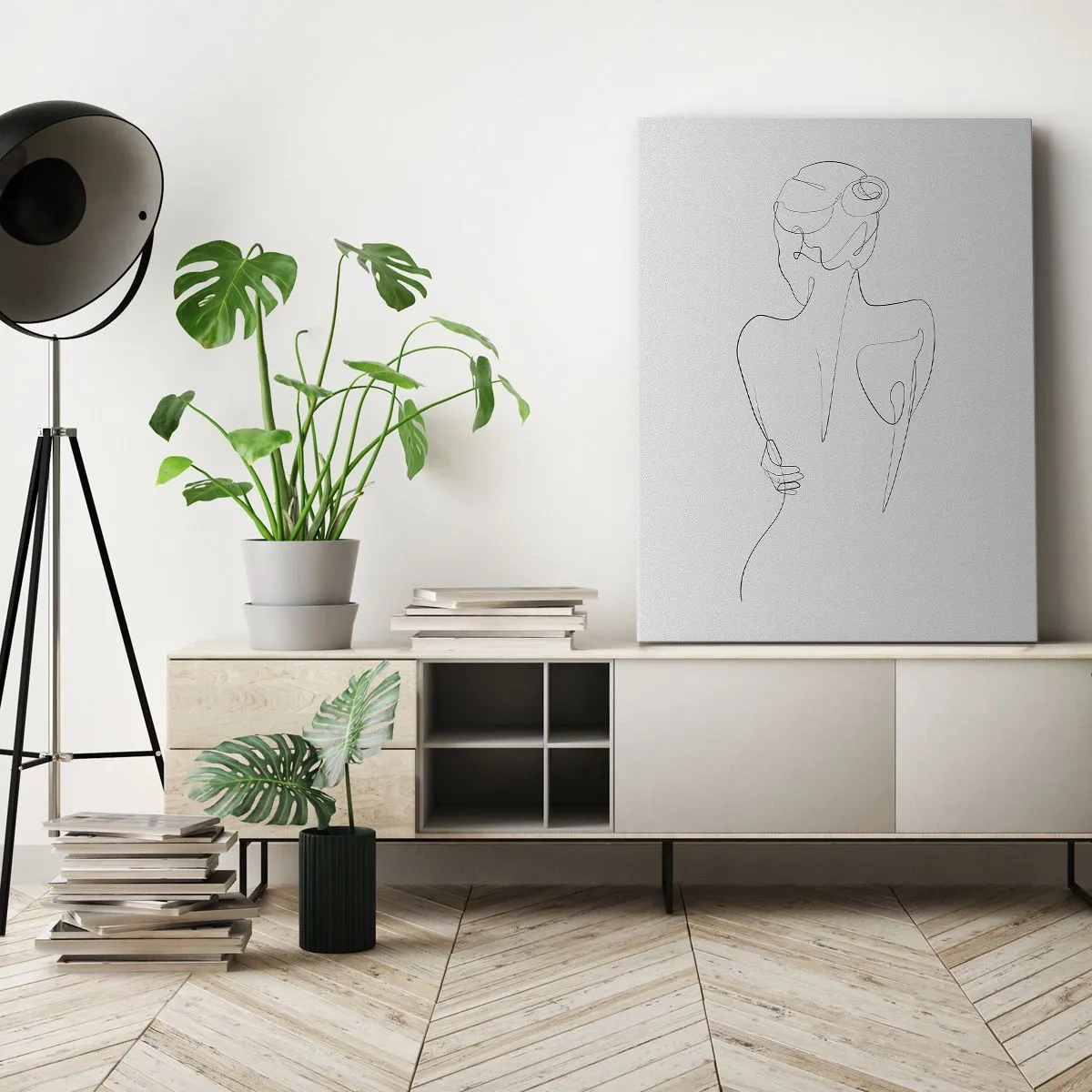 Canvas picture - Music of the Body - 50x70 cm