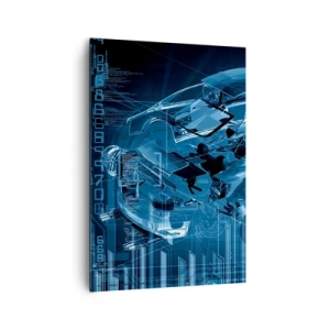 Canvas picture - Engineering Anatomy - 70x100 cm