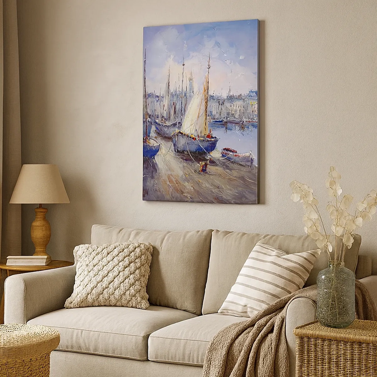 Canvas picture - Town by the Bay - 50x70 cm