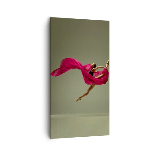 Canvas picture - Dancing Flame - 55x100 cm