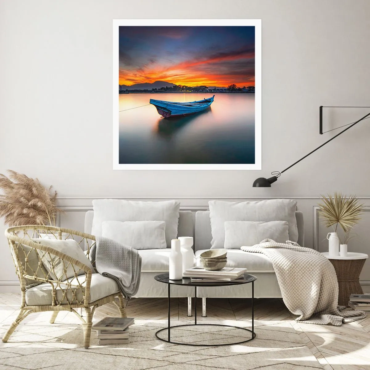 Poster - Here Comes a Good Night - 60x60 cm