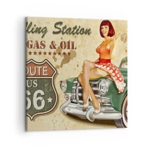 Canvas picture - Wonderful 40-ies - 60x60 cm