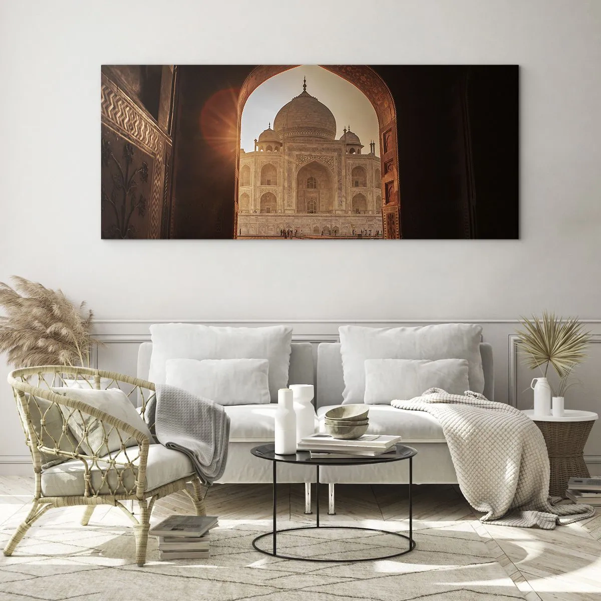 Glass picture - Monument of Unearthy Love - 140x50 cm