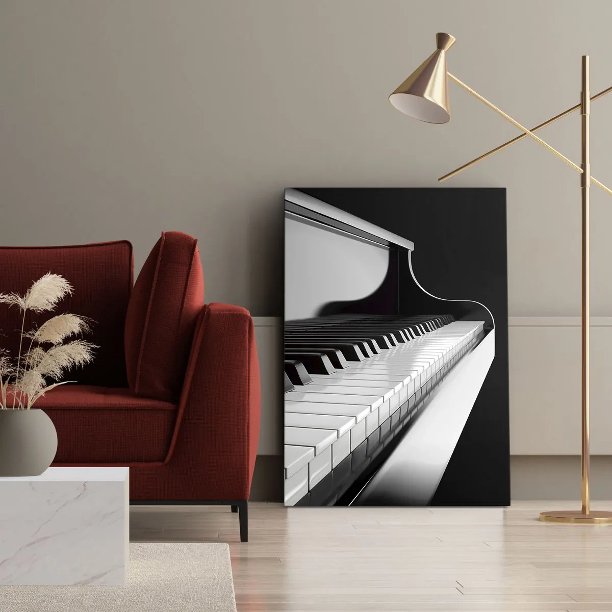 Canvas picture - Harmony of Shapes and Colours - 50x70 cm