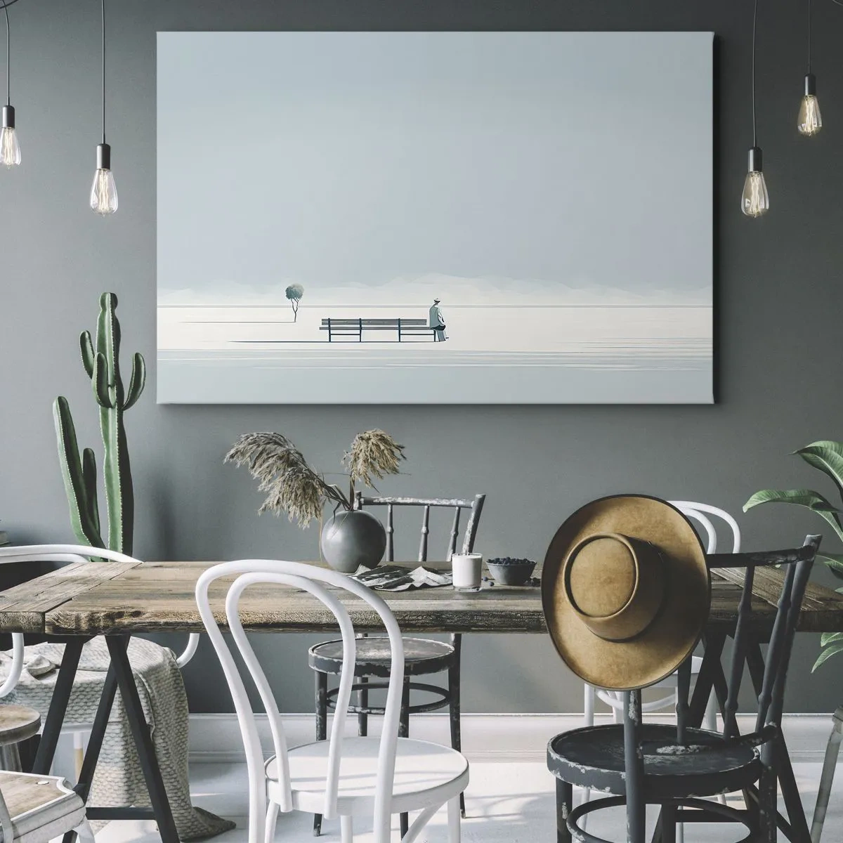 Canvas picture - Yes, I Am Waiting - 70x50 cm