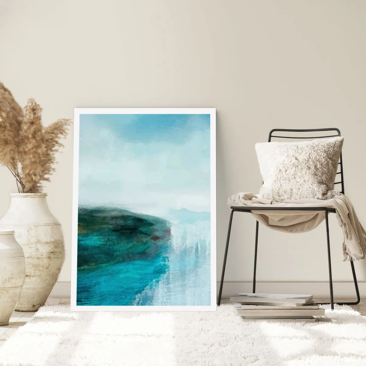 Poster - Marine Abstract - 30x40 cm