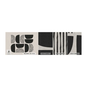 Photo Wallpaper Sample Premium Sand - Half-Systems - Boho, Piece, Minimalism - 100x30 cm