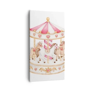 Canvas picture - Sweet World of Childhood - 55x100 cm