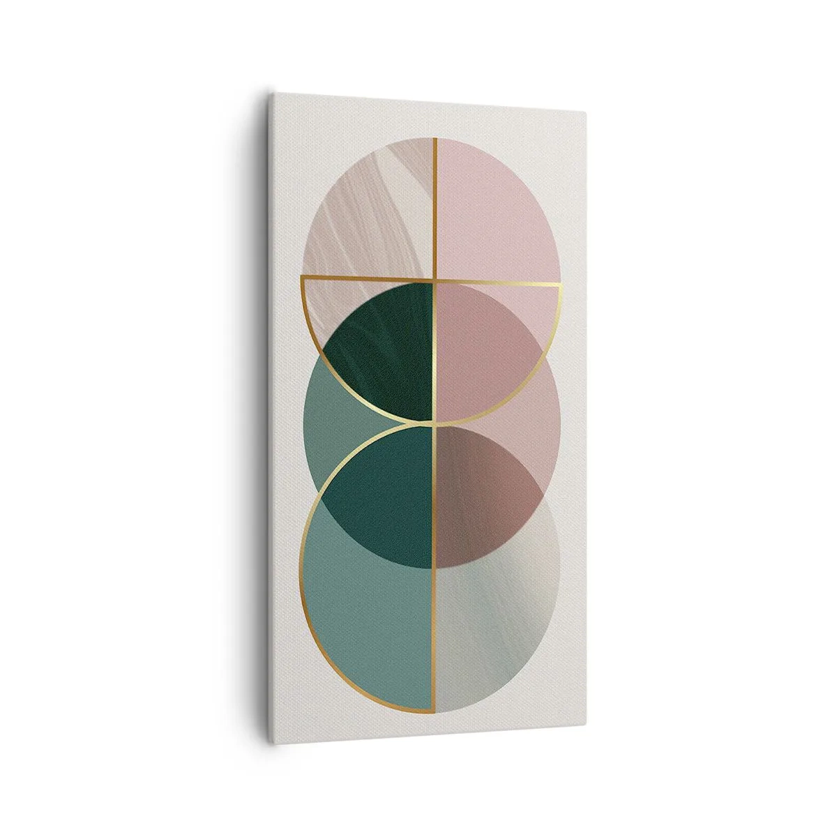 Canvas picture - Circle after Circle - 55x100 cm