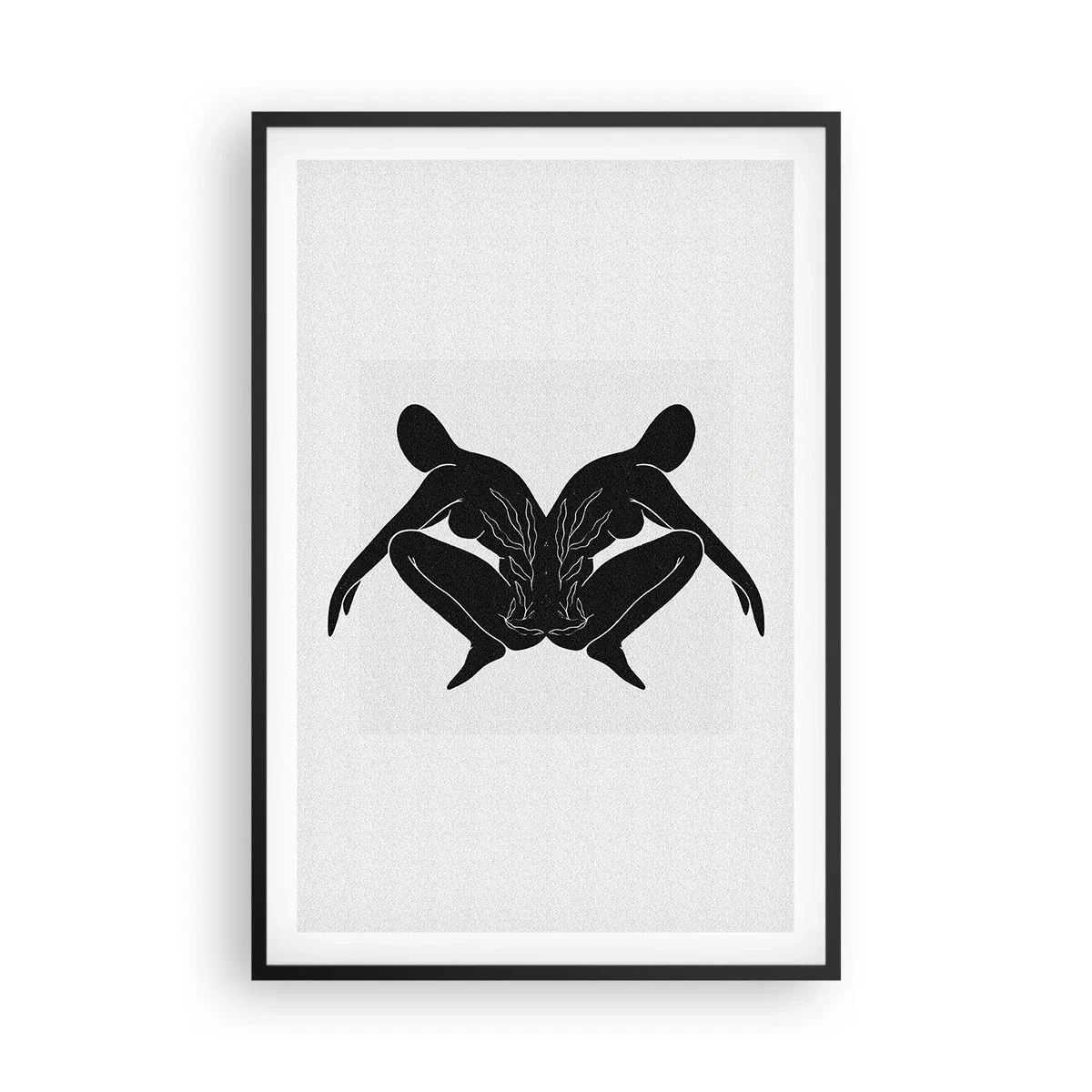 Poster in black frame - Mutual Soul - 61x91 cm